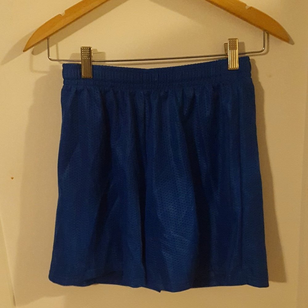 Athletic Dark Blue Breathable Women's Shorts